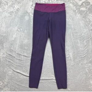 Nike Dri-Fit Womens Legend 2.0 TI Poly Ladies Leggings Purple Pink Size Small